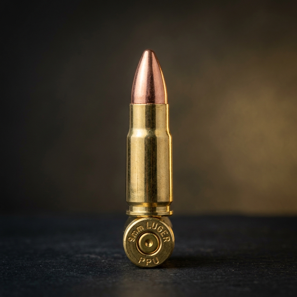 9x19mm Parabellum Luger Ball FMJ